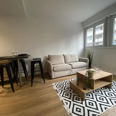 Pasteur - 40m2 Cosy Neuf Avec Garage Prive דירה *